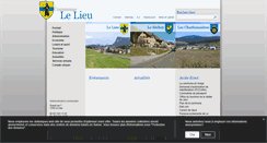 Desktop Screenshot of lelieu.ch